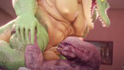 2boys 3d abs animated anthro ass_clapping bedroom biceps cowgirl_position crocodile crocodilian crossover furry gay halo_(series) hopping interior interspecies league_of_legends male/male male_penetrated male_sangheili_(halo) moaning moist mp4 muscular muscular_male nails nipples no_humans obliques pecs renekton ribs riding_penis sangheili scalie serratus_anterior size_difference sound squeaking tagme teeth triceps twitchyanimation video yaoi yellow_eyes