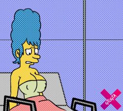 big_breasts gtogta_(artist) marge_simpson solo tagme the_simpsons