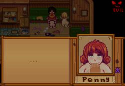 2d 2d_animation :>= :3 animated deepthroat deepthroat_smile farmer_(stardew_valley) female female_focus freckles ginger happy mother_and_daughter oral oral_sex orange_hair pam_(stardew_valley) penny_(stardew_valley) pixel_animation pixel_art saliva saliva_trail self_upload stardew_valley text_box theevilfallenone throat_fuck throat_pounding