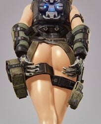 ass_focus female female_only llamasarepink pilot_(titanfall) pulse_blade_pilot thick_thighs titanfall