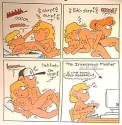 andy_fox fellatio foxtrot incest jason_fox mother_and_daughter mother_and_son newspaper_comic_strip oral paige_fox peter_fox