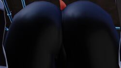 1girls 3d android_21 android_21_(human) animated ass_focus big big_ass butt dragon_ball dragon_ball_z kishi no_sound socks video