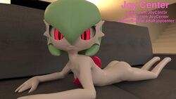 1girls 3d 3d_(artwork) anthro ass big_eyes female female_gardevoir female_only gardevoir green_hair humanoid laid looking_at_viewer lying lying_on_stomach nintendo nude nude_female pokémon_(species) pokemon pokemon_(species) pokemon_rse red_eyes smile smiling_at_viewer solo watermark white_skin