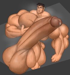 abs balls biceps bodybuilder boner erection gab_art hyper hyper_balls hyper_genitalia hyper_muscles hyper_penis hyper_testicles male male_focus male_only muscles muscular muscular_arms muscular_ass muscular_back muscular_legs muscular_male muscular_thighs musk nipples nude pecs penis solo solo_male sweat sweating sweaty testicles veins veiny_penis