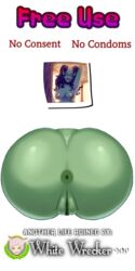 anus ass breasts edit english english_text free_use green_skin grenelda nipples public_use pussy through_wall world_of_warcraft