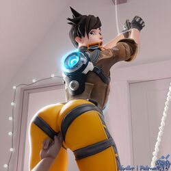 tracer from overwatch by sashacakies