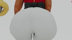 3d 4girls animated arms_(game) ass ass_focus big_ass curvy curvy_female curvy_figure dark-skinned_female dark_skin dat_ass dr._coyle huge_ass kishi large_ass min_min_(arms) nintendo no_sound plump plump_ass ribbon_girl thick thick_ass thick_thighs tight_clothing tight_fit tight_pants twerking twintails twintelle video voluptuous wide_hips