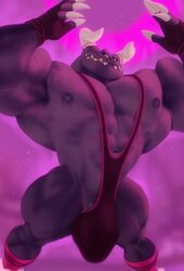 abs black_mankini dirtyyeen dragaux dragon flexing flexing_arms flexing_bicep furry furry_only horns hyper_balls hyper_bulge hyper_penis male male_focus male_only mankini muscles muscular muscular_anthro muscular_arms muscular_back muscular_legs muscular_male muscular_thighs nintendo nintendo_switch nipples pink_mankini ring_fit_adventure sharp_teeth singlet veiny_muscles wings wrestling_outfit