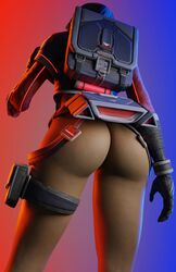 apex_legends ass ass_focus bottomless female female_only francis_brown loba_(apex_legends) partially_clothed petty_theft_loba tagme