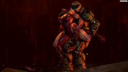 1boy 1boy1girl 1girls 3d animated breasts dead death defeated demon demon_girl doom doom_slayer_(doom) female female_death guro gurochanop headless hell human imp imp_(doom) interspecies male male/female rape sex sound vaginal_penetration video