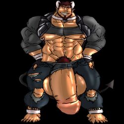 abs biceps bodybuilder furry houndoom hyper hyper_balls hyper_genitalia hyper_muscles hyper_penis hyper_testicles male male_focus male_only muk100 muscle muscles muscular muscular_arms muscular_ass muscular_back muscular_legs muscular_male muscular_thighs nipples pecs pokemon veins veiny_penis