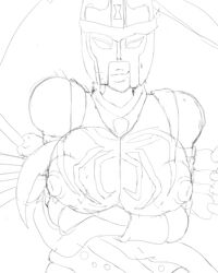 1girls alien alien_girl beast_wars big_breasts big_nipples blackarachnia breasts busty female female_only holding_breast holding_breasts looking_at_viewer machine nipples puffy_nipples robot robot_girl sketch solo solo_female transformers ttrop