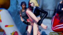 2futas 3d animated areolae balls blender bouncing_breasts breasts dickgirl epic_games erection feet fortnite fortnite:_battle_royale futa_on_futa futa_sans_balls futanari headhunter_(fortnite) intersex nipples onesie_(fortnite) penetration penis pussy reverse_cowgirl_position ruby_(fortnite) sex siren_(fortnite) suzutaro testicles toes vaginal_penetration video