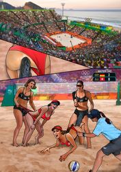 2016_rio_olympics anal anal_sex beach_volleyball buggery femdom loreleia olympics rio_2016_olympics sport sports strap-on volleyball