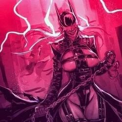 artist_request batman_(series) big_breasts dc huge_breasts lowres monster_girl nightmare_waifu rule_63 serial_killer source_request tagme the_batman_who_laughs