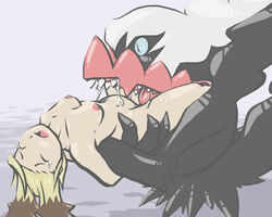 1girls 9_6 alice_(pokemon) breasts darkrai female naked nintendo nipples nude nude_female pokemon pokemon_(species)