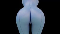 3d animated ass ass_expansion ass_focus ass_slap bimbo expansion female female_only growth huge_ass jiggle kishi metroid nintendo samus_aran skintight sound tagme video zero_suit