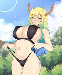 quetzalcoatl (dragon maid) from miss kobayashi's dragon maid by darkmoney1