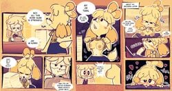 isabelle (animal crossing) from animal crossing by canaryprimary