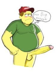 big_city_greens bill_green boner disney disney_channel exposed_penis male_only plain_background