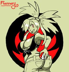 1girls armpits ass ass_cleavage bare_shoulders big_ass big_breasts big_butt breasts bubble_ass bubble_butt butt butt_crack clenched_teeth female female_only flannery_(pokemon) flannery_(pokemon_oras) gym_leader hips huge_ass huge_breasts huge_butt human human_only humanoid large_ass large_breasts large_butt nintendo pokemon pokemon_oras pokemon_rse roga14 solo solo_female thick thick_ass thick_thighs thighs wide_hips