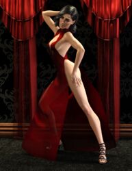 1girls 3d 3d_(artwork) daz3d daz_studio dc dc_comics diana_prince female female_only high_heels high_slit high_slit_dress pin3d posing solo wonder_woman wonder_woman_(series)