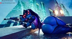 widowmaker from overwatch by superhentaimaster9000