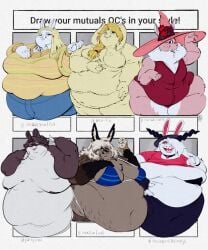 bbw big_ass big_breasts breasts bubble_butt cleavage female furry huge_ass huge_breasts mk_artichoke overweight tagme thick_thighs wide_hips