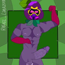 brawl_stars cordelius_(brawl_stars) erection gay plant_humanoid