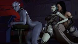 1futa 3d 3girls animated asari breasts edi female female_only flash89 futa_on_female futanari huge_cock human large_breasts large_penis liara_t'soni mass_effect miranda_lawson red-tinted_eyewear sound sound_edit tagme tinted_eyewear video visor yuri zombod