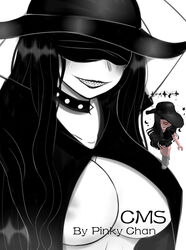 1girls areola_slip big_breasts breasts clothed female pinky_chan reference_image roblox roblox_avatar robloxian tagme text white_skin