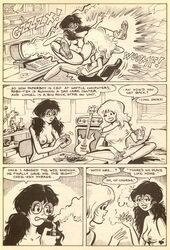 2girls bedroom black_hair blonde_hair breasts cherry_poptart cherry_poptart_(comic) clothed_female clothed_female_nude_female comic comic_page computer dialogue drugs ellie_dee female glasses guitar hairy hairy_pussy larry_welz legs_spread marijuana multiple_girls naked naked_female naked_footwear naked_shoes naked_sneakers naked_with_shoes_on nipples nude nude_female page_29 parody parody_comic parody_porn pot pubic_hair pussy room shoes shoes_only smoking sneakers straight_hair teleportation the_wizard_of_oz twintails unshaved_pussy weed