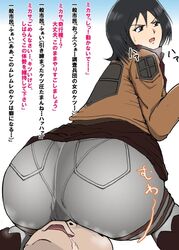 mikasa ackerman from attack on titan by sakumi (tsuitachimi)
