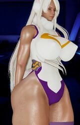 1female 1girls animal_ears ass big_ass big_breasts big_thighs breasts brown_skin bunny_ears bunny_tail clothed clothed_female clothing dark female female_only hair huge_thighs miruko muscular_female my_hero_academia rabbit rabbit_girl rumi_usagiyama skin smile solo solo_female tail theboldasschewbacca thick thick_ass thick_thighs thighhighs thighs voluptuous voluptuous_female white wide_hips