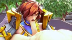 3d 3d_(artwork) angel angel_wings animated armored_dress blowjob brown_hair deepthroat eye_contact furia_(paladins) hcid mp4 no_sound paladins pov pov_eye_contact tagme video yellow_eyes