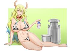 lucoa from miss kobayashi's dragon maid by handplug
