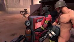 3d anal anal_penetration anal_sex animated ass bent_over bent_over_table cheating chest_hair female fempyro large_ass soldier_(team_fortress_2) sound source_filmmaker standing standing_sex team_fortress_2 thick_thighs video vyne wide_hips