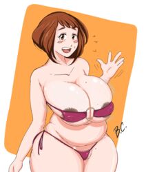 ochako uraraka from my hero academia by bittercream