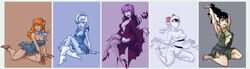 5girls aged_up elsa_frankenteen female female_only frankenstein ghost ghost_girl hanna-barbera humanoid monster_girl mummy phantasma_phantom purple_hair scooby-doo scooby-doo_and_the_ghoul_school sibella_dracula tab tanis_mummy vampire vampire_girl were werecanid werecanine werewolf werewolf_girl winnie_werewolf