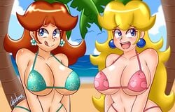 princess daisy from mario (series) by aladeen