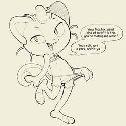 meowth from nintendo by itsunknownanon