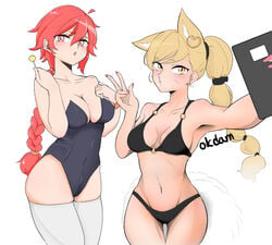 ahri from k/da series by okdam