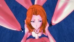 3d animated ball_licking bleach blowjob bondsheet breast_rub creampie cum_in_mouth cum_in_throat deepthroat facial fellatio gangbang group_sex gyaru implied_deepthroat leopard_print licking_lips licking_penis matsumoto_rangiku mp4 oral outercourse paizuri pov sound video voice_acted