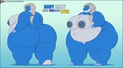 1girls anthro areola areolae ass bbw belly big_ass big_belly big_breasts big_butt big_thighs blue_body breasts common_hippopotamus curvy_figure fat fat_ass fat_butt female female_only freckles furry furry_only grey_hair hair hand_on_hip hi_res hippopotamid hippopotamus huge_ass huge_breasts huge_butt huge_thighs looking_at_viewer looking_up mammal mira_pine_(dragtail) nude nude_female obese obese_anthro obese_female overweight overweight_anthro overweight_female reference_image robthehoopedchipmunk simple_background slightly_chubby ssbbw thick_thighs thighs voluptuous wide_hips yellow_eyes