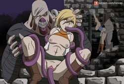 2d animated blonde blonde_hair breasts breasts_out breasts_out_of_clothes capcom chain chained chains clothed_sex color colored female forced gif hand_on_neck heather_mason hinca-p holding holding_head holding_neck human jill_valentine jill_valentine_(julia_voth) konami large_ass male monster nemesis_(resident_evil) open_clothes open_clothing oral oral_penetration oral_sex partially_clothed penetration penis pyramid_head rape resident_evil resident_evil_3 restrained silent_hill silent_hill_2 silent_hill_3 spread_legs tagme tentacle tentacle_rape tentacle_sex tentacles vaginal_penetration veiny veiny_muscles veiny_penis veiny_testicles yellow_eyes yellow_hair