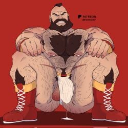zangief from street fighter by fabssdaf