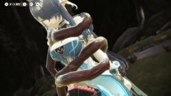 3d 3d_animation 3d_model ak47_(artist) animated bondage breasts cleavage closed_eyes crotch_rub crotch_rubbing dark_grey_hair genshin_impact large_breasts lauma_(genshin_impact) long_hair mind_break mindbreak pussy_juice pussy_juice_drip rerir_(genshin_impact) restrained shibari shibari_over_clothes shibari_under_clothes tentacle tentacle_hands tentacle_sex thighs thrust thrusting wet wet_skin