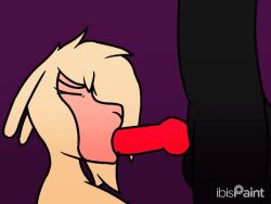 4:3 alpaca animated anthro balls camelid canid canine canis digital_media_(artwork) duo fast_master fellatio female genitals hybrid ibispaint_(artwork) knot knotted_penis loop male male/female mammal oral penile penis sex shio_(hitsuji) tachi_(fast_master) watermark wolf