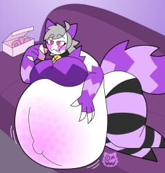 artist_name bunny_ears cat_ears deviantart deviantart_username egg_laying emo feline furry furry_female goth goth_girl jiggle jiggling_ass komfy46 pregnancy pregnant pregnant_belly pregnant_female rabbit rabbit_tail slime slime_inflation slime_monster unbirthing vore vore_belly vore_comic vore_sex wiggle_lines