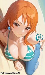 nami (one piece) from one piece by daxa